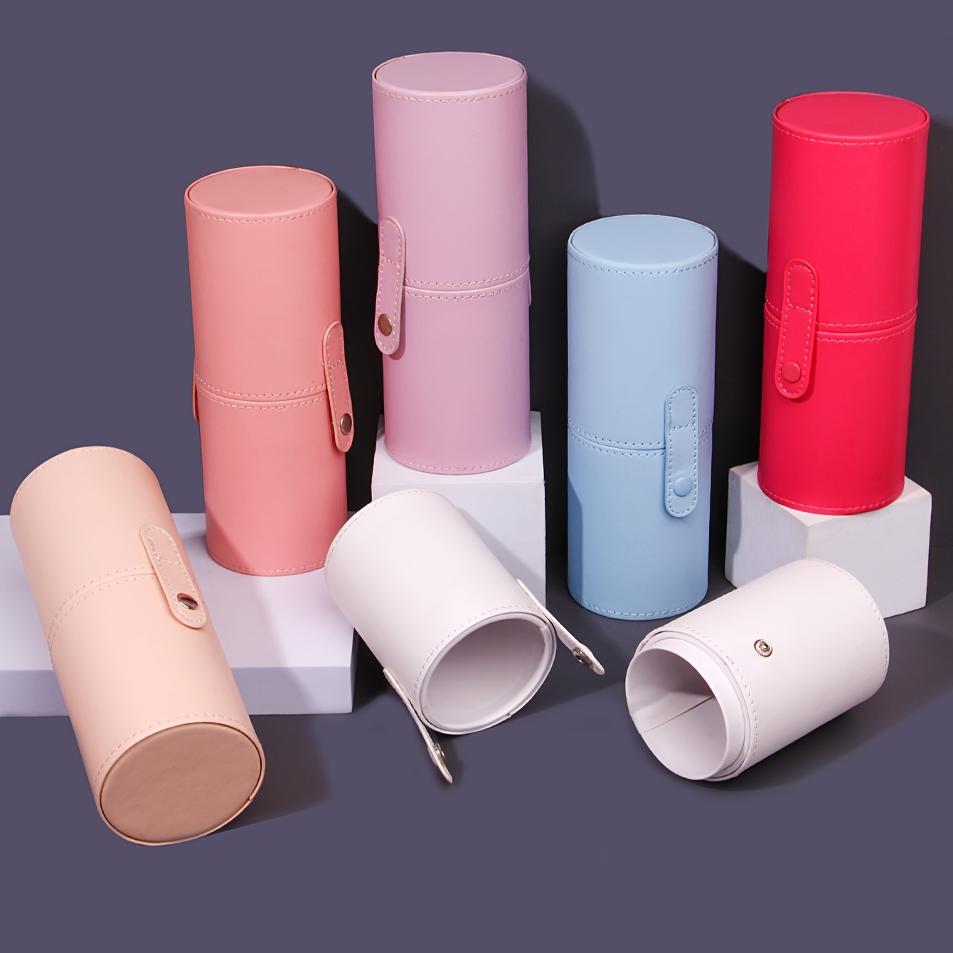 Porte-Pinceaux de Maquillage Multicolore Chic - Grande , Anti-Poussière avec Couvercle & Emplacement pour Stylo pour de Bureau
Porte-Pinceaux de Maquillage Multicolore Chic - Grande , Anti-Poussière avec Couvercle & Emplacement pour Stylo pour de Bureau