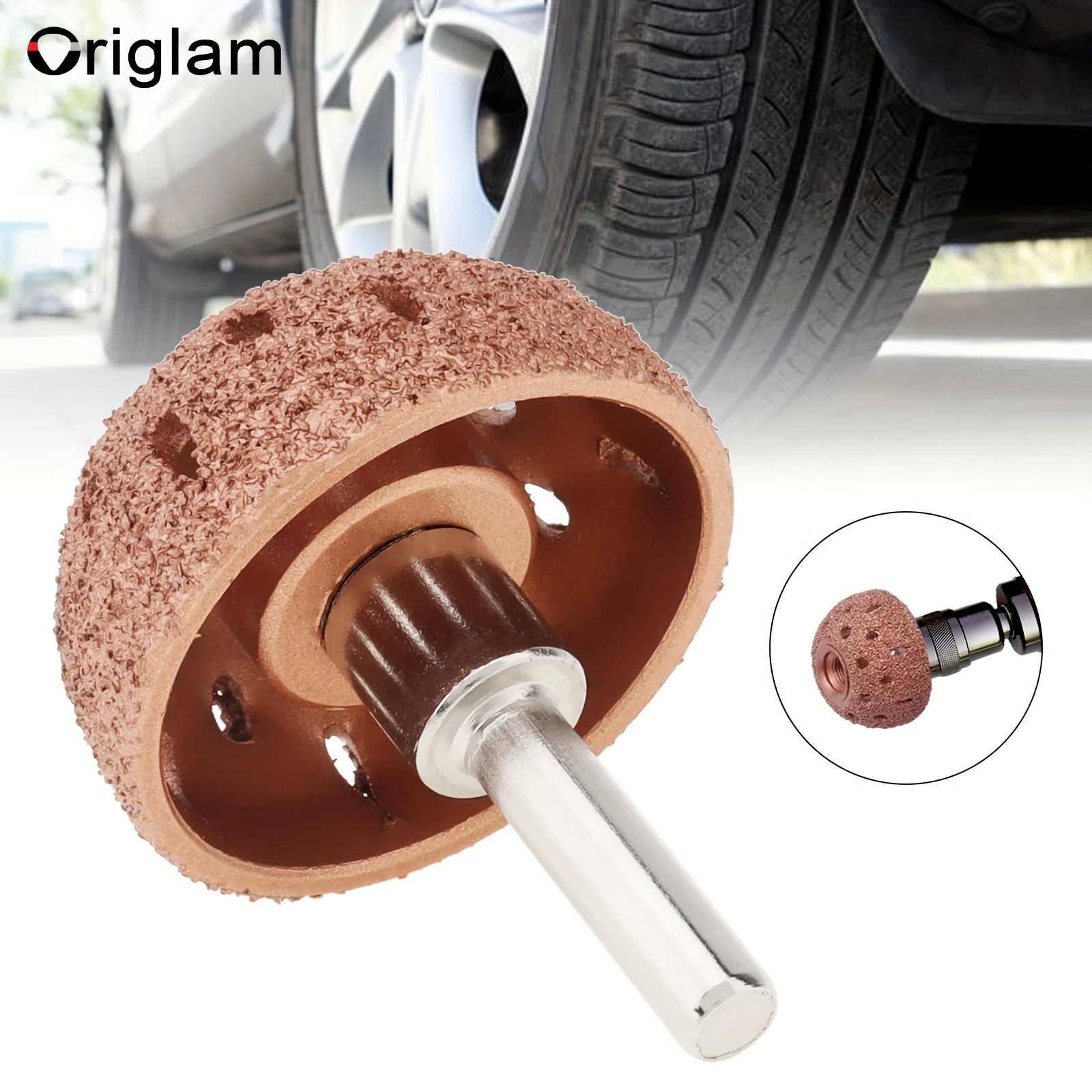 Epathchina 40mm Steel Tire Tool, Bowl-shaped Rod For Car/ Tire , Polishing Tool - Metal
Epathchina 40mm Steel Tire Tool, Bowl-shaped Rod For Car/ Tire , Polishing Tool - Metal