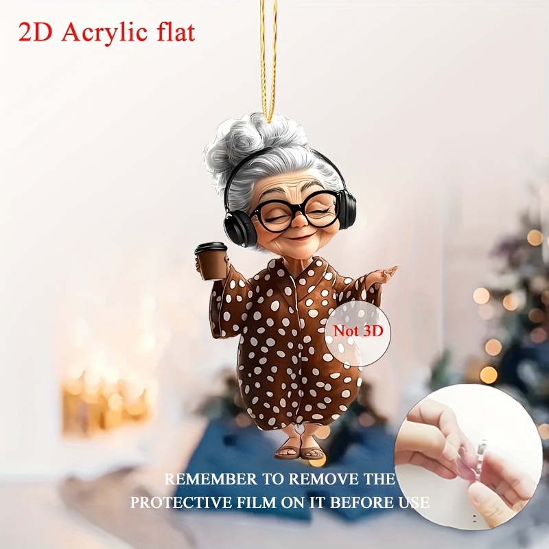 Acrylic Coffee- Grandma Pendant - Car, Keychain & Backpack Decor | Ideal Christmas & Thanksgiving Gift
Acrylic Coffee- Grandma Pendant - Car, Keychain & Backpack Decor | Ideal Christmas & Thanksgiving Gift