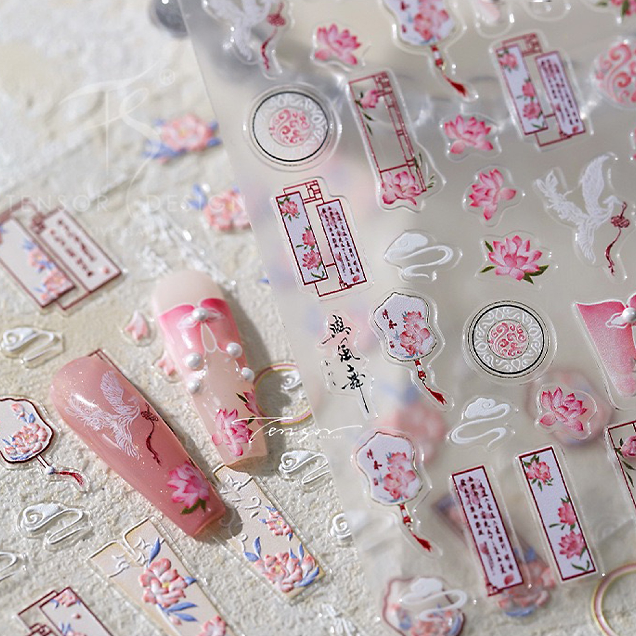 2pcs Elegant 5d Embossed & Nail Art Stickers - Self-adhesive, Reusable Decals For Diy Manicure
2pcs Elegant 5d Embossed & Nail Art Stickers - Self-adhesive, Reusable Decals For Diy Manicure
