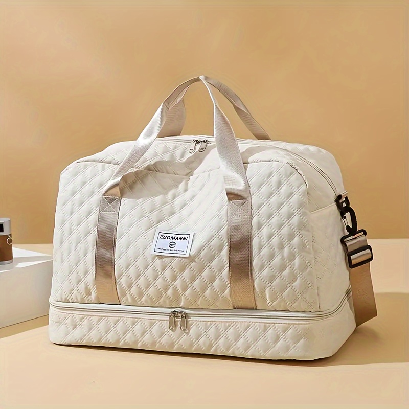 Large Capacity Fashion Bag, Shoulder Crossbody Handle, Chic Quilted Design With Durable Straps For Women
Large Capacity Fashion Bag, Shoulder Crossbody Handle, Chic Quilted Design With Durable Straps For Women