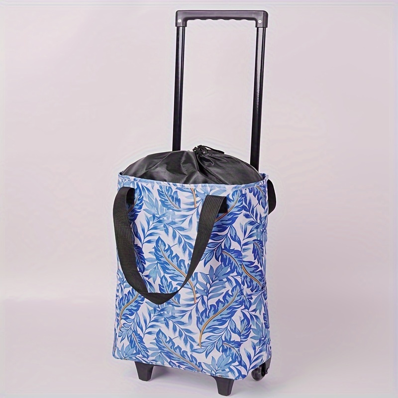 Collapsible Shopping Trolley Bag, Multi-functional Shoulder Tote With Wheels, Travel Luggage Cart, Foldable Grocery Bag For Market & Trips
Collapsible Shopping Trolley Bag, Multi-functional Shoulder Tote With Wheels, Travel Luggage Cart, Foldable Grocery Bag For Market & Trips