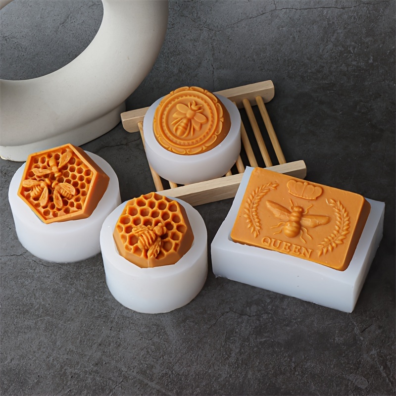 3d Bee Honeycomb Candle Molds Silicone Handcraft Diy Geometric Hexagon Beehive Silicone Molds For Making Beeswax Candles Soaps Flying Bees On Hoenycomb Resin Wax Melt Tool
3d Bee Honeycomb Candle Molds Silicone Handcraft Diy Geometric Hexagon Beehive Silicone Molds For Making Beeswax Candles Soaps Flying Bees On Hoenycomb Resin Wax Melt Tool