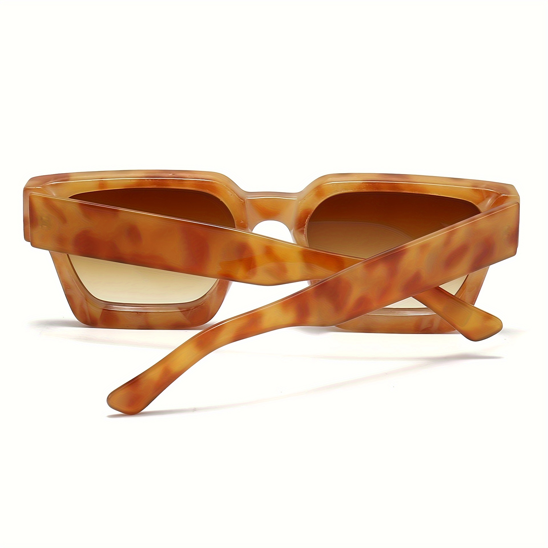 1pc Men's Square Fashion Glasses, Thick Frame Fashion Glasses, Trendy Square Large Frame Glasses
1pc Men's Square Fashion Glasses, Thick Frame Fashion Glasses, Trendy Square Large Frame Glasses