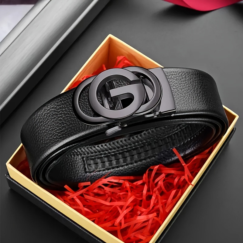 Men's Leather Belt With Alloy Automatic Buckle, Suitable For Business And Casual Wear, Perfect For Suits
Men's Leather Belt With Alloy Automatic Buckle, Suitable For Business And Casual Wear, Perfect For Suits
