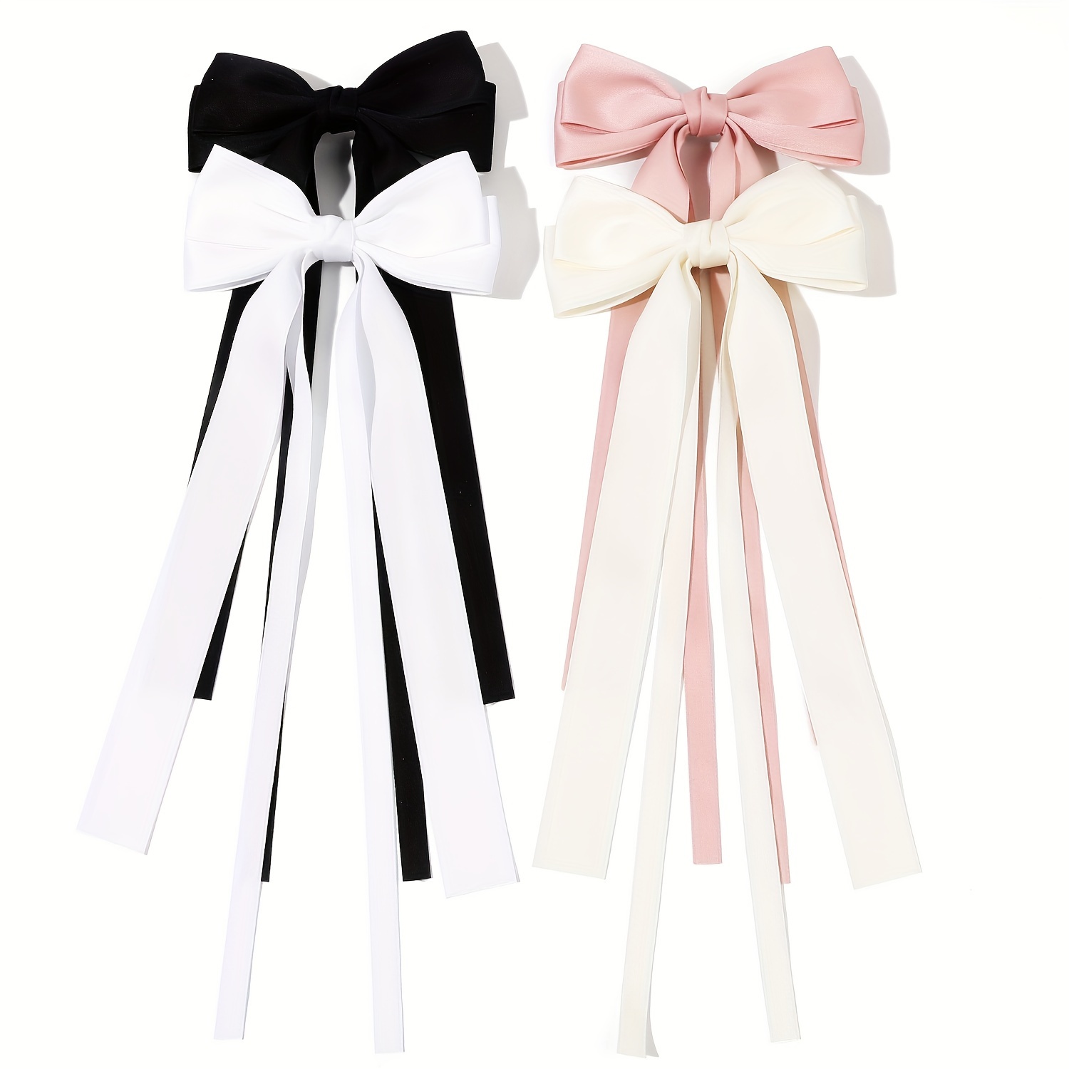 Solid Color Elegant Ribbon Bowknot Decorative Hair Clip Stylish Hair Decoration Trendy Hair Accessories For Women And Daily Use
Solid Color Elegant Ribbon Bowknot Decorative Hair Clip Stylish Hair Decoration Trendy Hair Accessories For Women And Daily Use