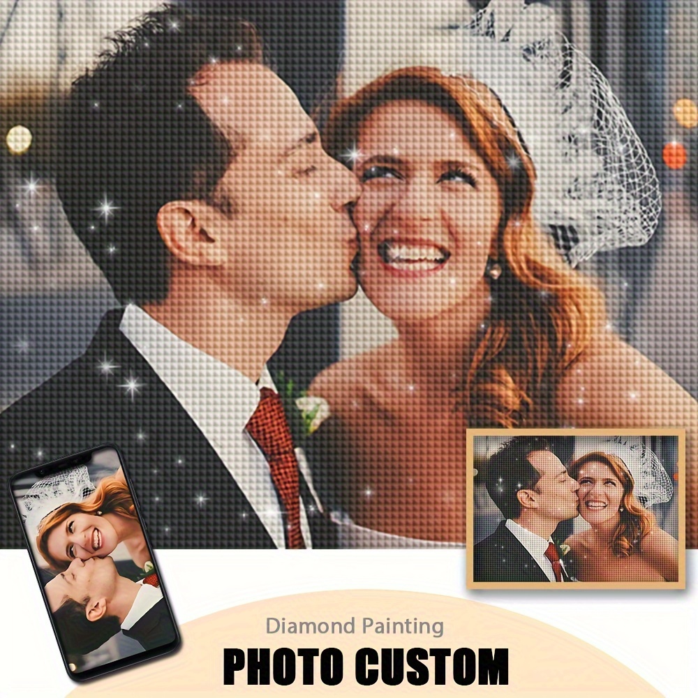 1pc, Customized Photo Diy Diamond Art Painting Kit, 5d Full Diamond Square Diamond, Oil Canvas, Mosaic Art, Home Decoration, Gift
1pc, Customized Photo Diy Diamond Art Painting Kit, 5d Full Diamond Square Diamond, Oil Canvas, Mosaic Art, Home Decoration, Gift