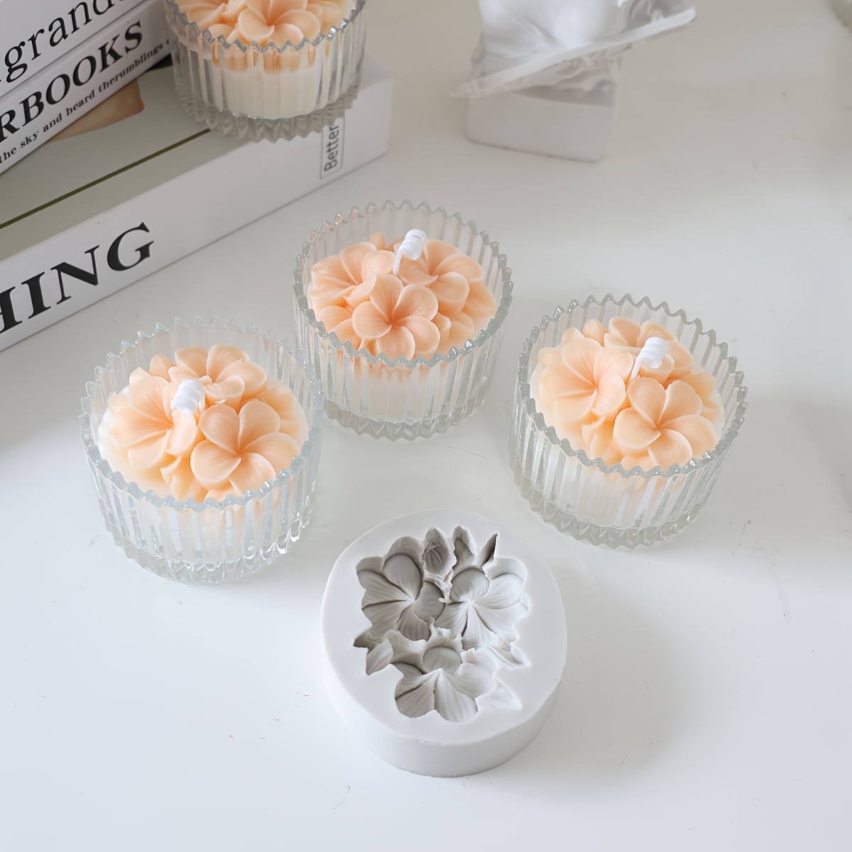 Silicone Egg Blossom Candle Mold For Diy Handmade Soy Wax Candles, Round Wedding Themed Craft Mold For Gypsum Casting
Silicone Egg Blossom Candle Mold For Diy Handmade Soy Wax Candles, Round Wedding Themed Craft Mold For Gypsum Casting