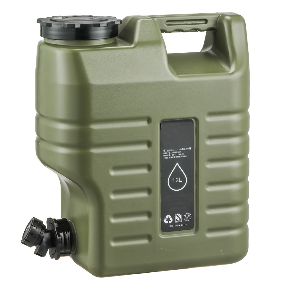 New 12l Outdoor Water Storage Bucket With Faucet, Large Capacity Drinking Water Bucket, Car Storage Bucket, Camping Water Bucket
New 12l Outdoor Water Storage Bucket With Faucet, Large Capacity Drinking Water Bucket, Car Storage Bucket, Camping Water Bucket