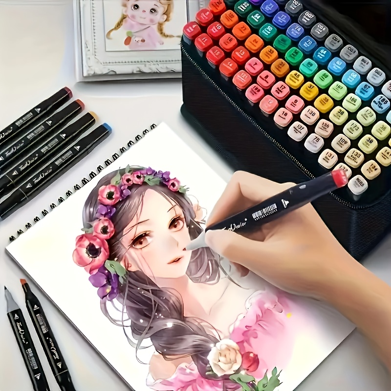 Dual-tip Felt Markers Set For & Sketching - Vibrant Colors, Plastic Body, Ideal For Artistic Drawing & School Supplies, Perfect Easter Gift
Dual-tip Felt Markers Set For & Sketching - Vibrant Colors, Plastic Body, Ideal For Artistic Drawing & School Supplies, Perfect Easter Gift