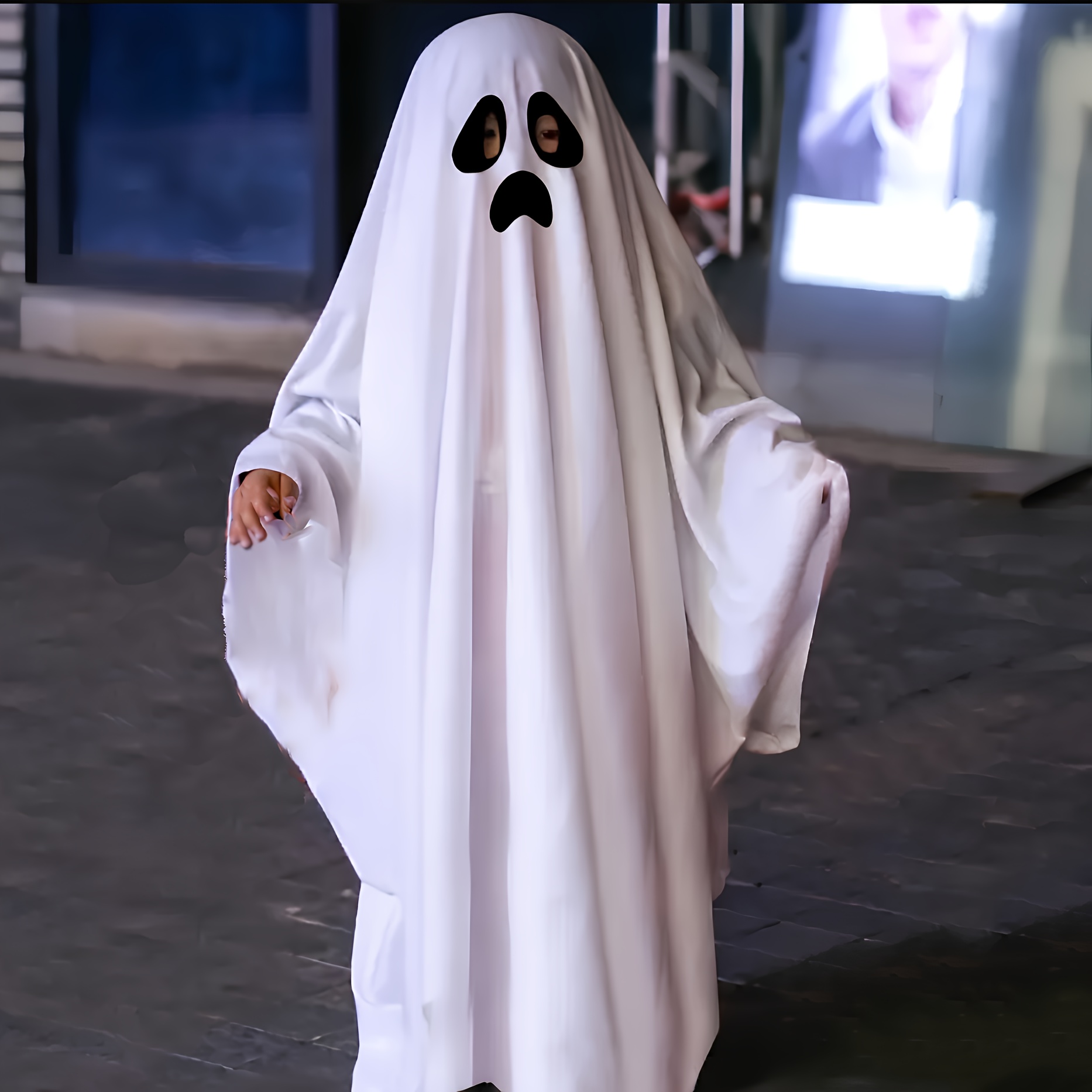 Costume, White Costume Spooky Costume 1pc Themed Party Outfit White Loose Clothing For Party
Costume, White Costume Spooky Costume 1pc Themed Party Outfit White Loose Clothing For Party