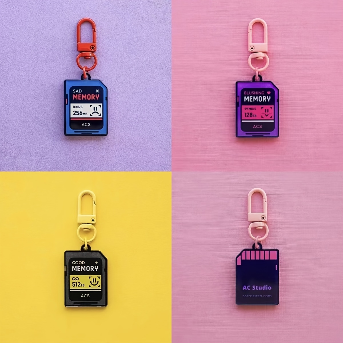 Acrylic Storage Card Pendant, Creative Keychain, Car Decoration Keychain, Bag Pendant Accessories, The For Gifts
Acrylic Storage Card Pendant, Creative Keychain, Car Decoration Keychain, Bag Pendant Accessories, The For Gifts