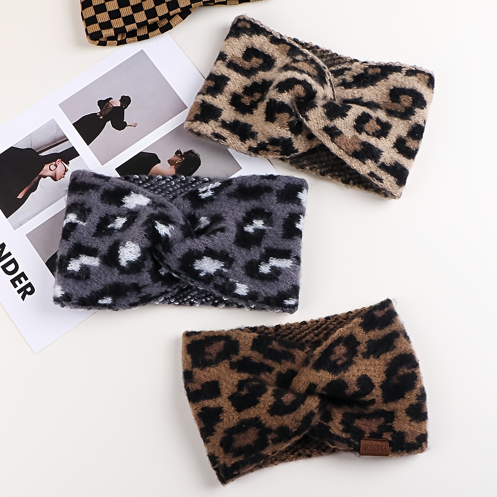 3pcs/1pc Bandeau large et chaud pour et l'hiver avec imprimé léopard, bandeau de lavage de tricoté pour femmes, accessoire capillaire non raccourcissant
3pcs/1pc Bandeau large et chaud pour et l'hiver avec imprimé léopard, bandeau de lavage de tricoté pour femmes, accessoire capillaire non raccourcissant
