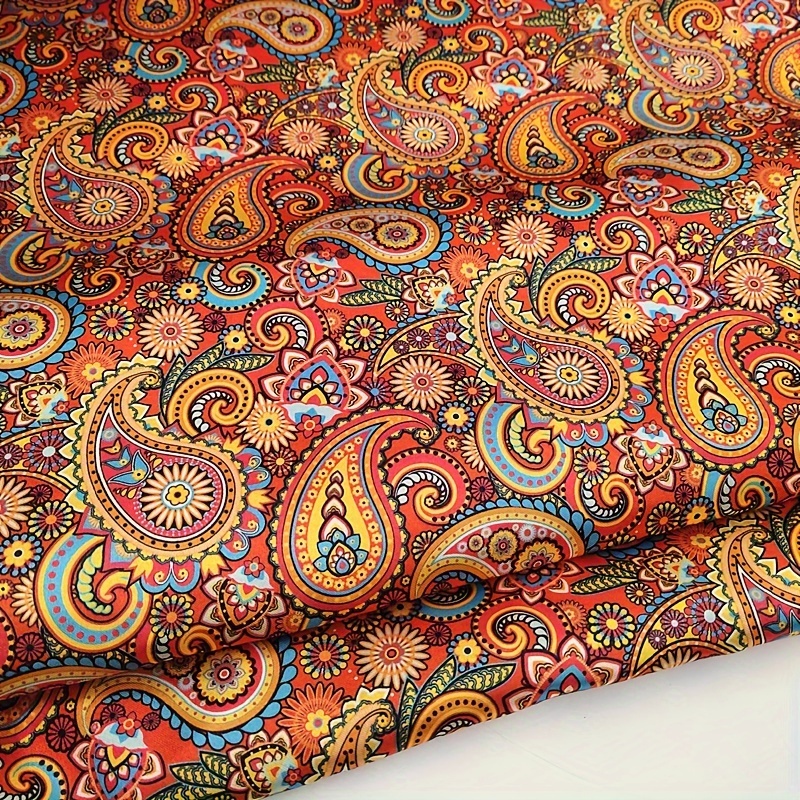 2 de Tissu Paisley Rouge - 75GSM Imprimé Vintage Bohémien, Doublure en Polyester pour Costumes, Vestes & de Couture DIY
2 de Tissu Paisley Rouge - 75GSM Imprimé Vintage Bohémien, Doublure en Polyester pour Costumes, Vestes & de Couture DIY