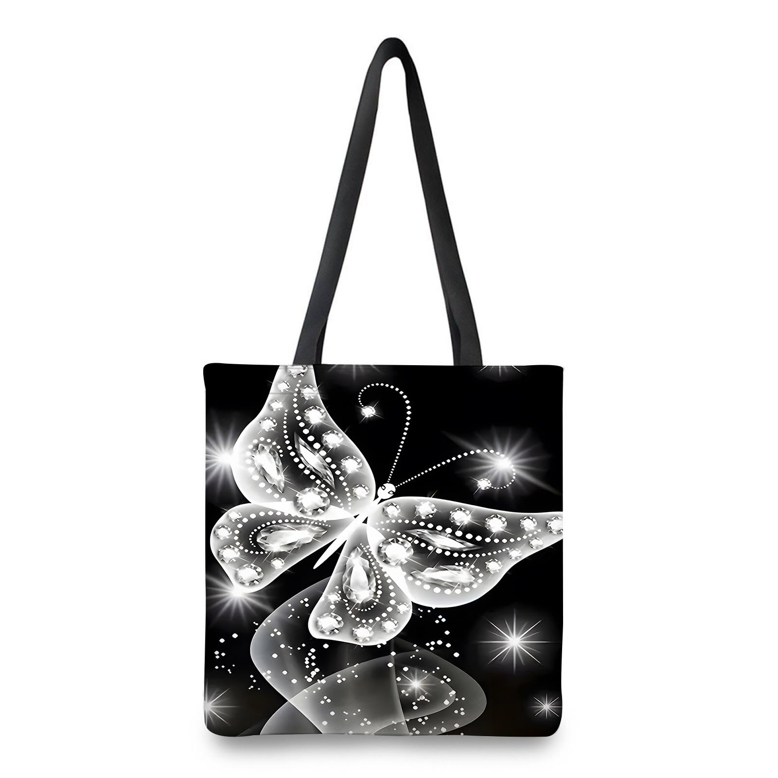 1pc Elegant Diamond Art Tote Bag - Lightweight, Large-capacity, Shoulder Handbag With , Ideal For Travel & Daily Use, Machine Washable, Polyester
1pc Elegant Diamond Art Tote Bag - Lightweight, Large-capacity, Shoulder Handbag With , Ideal For Travel & Daily Use, Machine Washable, Polyester