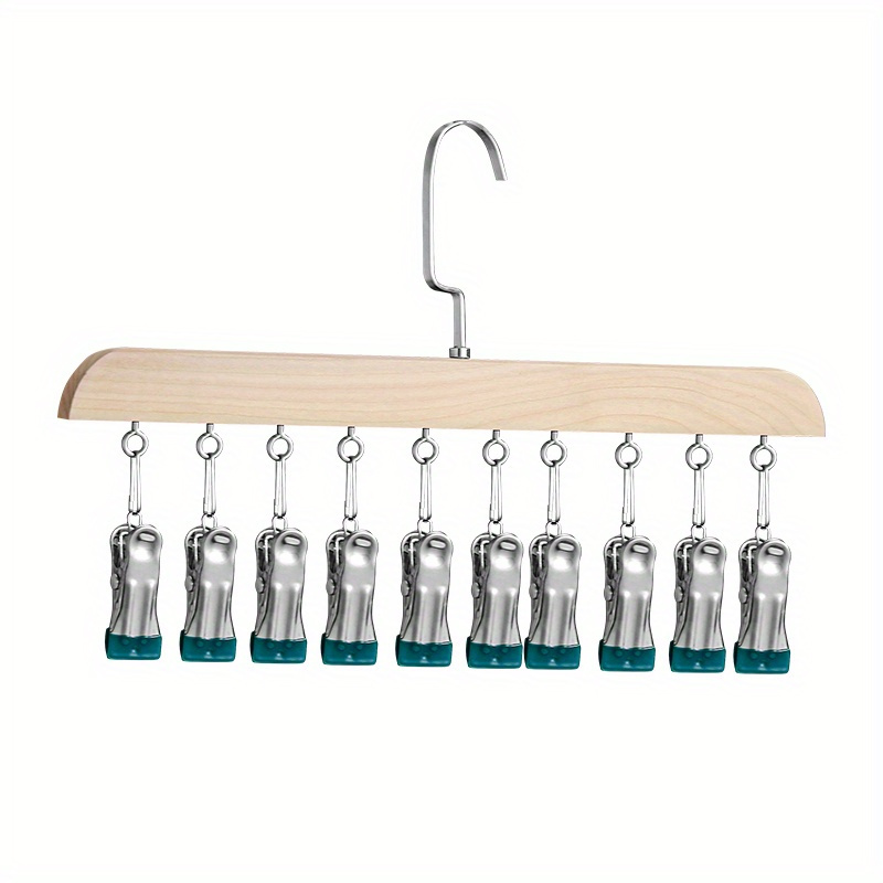 1 Multifunctional And Hat Rack With 10 Stainless Steel Clips, Underwear Drying Rack, Tie, Bra, Scarf, Belt, Bathroom, Bedroom, Closet, , Home Storage Organizer
1 Multifunctional And Hat Rack With 10 Stainless Steel Clips, Underwear Drying Rack, Tie, Bra, Scarf, Belt, Bathroom, Bedroom, Closet, , Home Storage Organizer