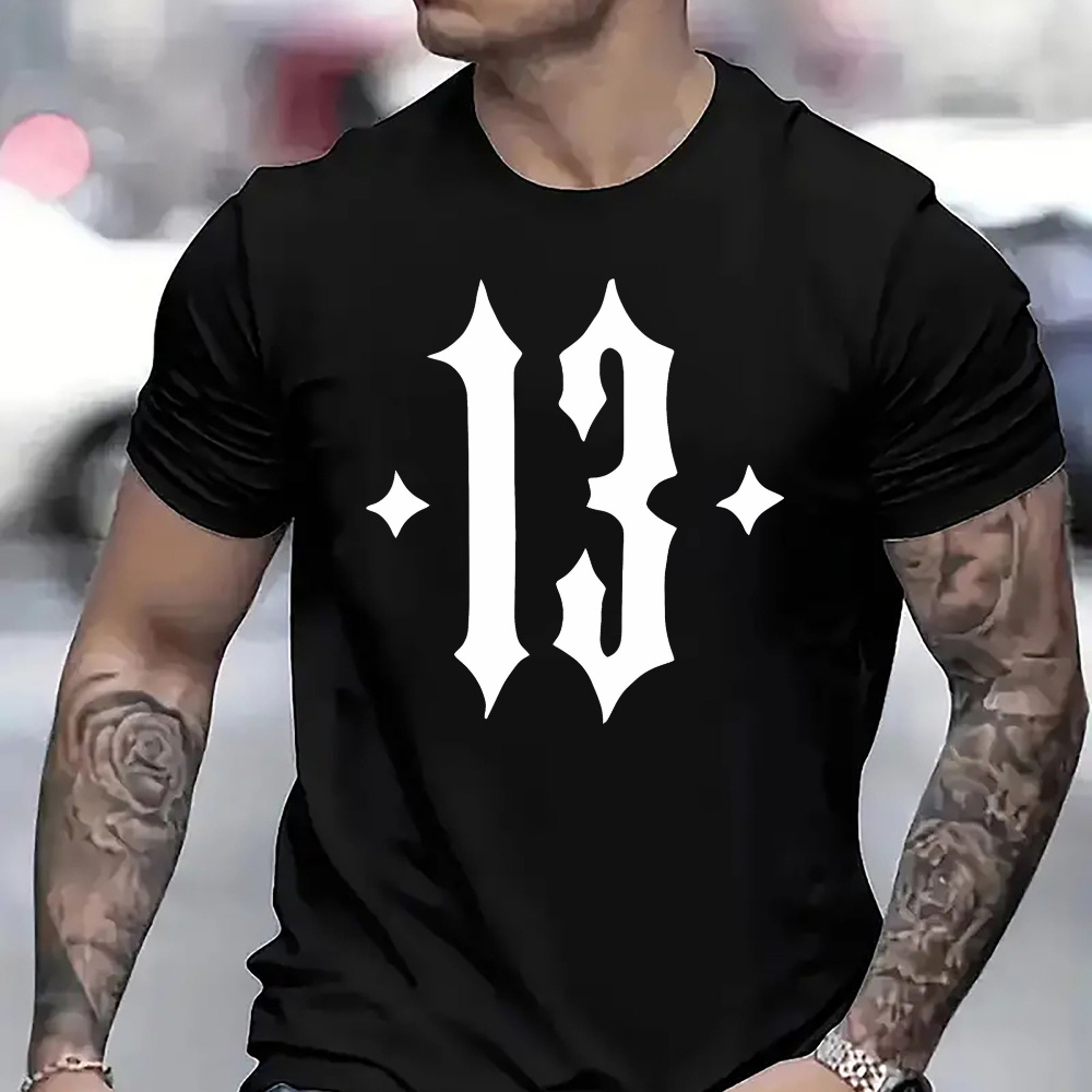 1pc Men's Fashionable Geometric Print T-shirt, Casual Crew Neck Short Sleeve Top, 100% Polyester Knit Fabric With Stretch, Regular Fit For Adults, Tee
1pc Men's Fashionable Geometric Print T-shirt, Casual Crew Neck Short Sleeve Top, 100% Polyester Knit Fabric With Stretch, Regular Fit For Adults, Tee