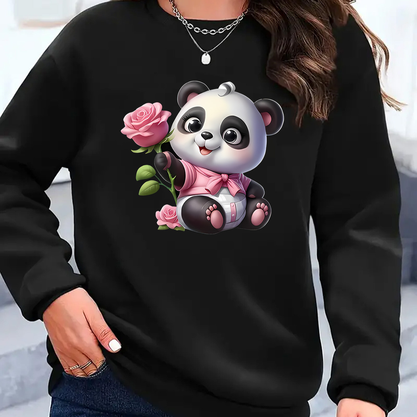 Sweatshirt Doublé en à Imprimé pour Femme - Confortable à Manches Longues et Col Rond avec Design de , Coupe pour le Confort , Cadeaux
Sweatshirt Doublé en à Imprimé pour Femme - Confortable à Manches Longues et Col Rond avec Design de , Coupe pour le Confort , Cadeaux