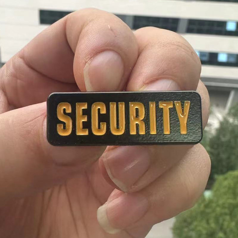 Enamel Security Letter Brooch Pin, Decorative Lapel Pin For Backpack, Coat, Hat Accessory
Enamel Security Letter Brooch Pin, Decorative Lapel Pin For Backpack, Coat, Hat Accessory