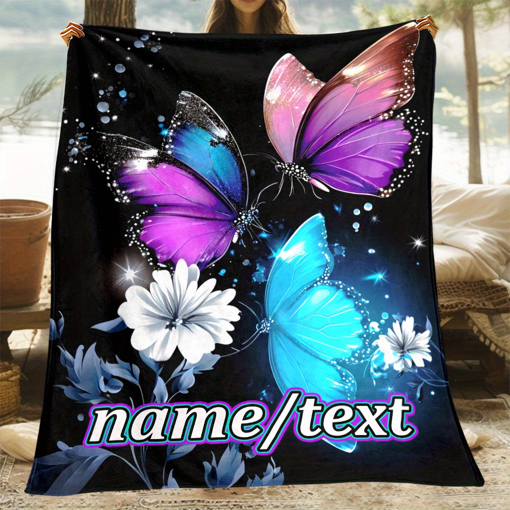1pc Customizable And Blanket - Flannel Fleece For Sofa, Bed, Office Chair - Personalized Name/ Blanket For - For
1pc Customizable And Blanket - Flannel Fleece For Sofa, Bed, Office Chair - Personalized Name/ Blanket For - For