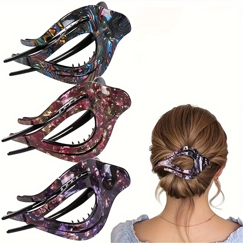 3pcs Hair Clips For Women - Non-slip, , Comfortable Acrylic Fashion Accessories With , Large Size For
3pcs Hair Clips For Women - Non-slip, , Comfortable Acrylic Fashion Accessories With , Large Size For