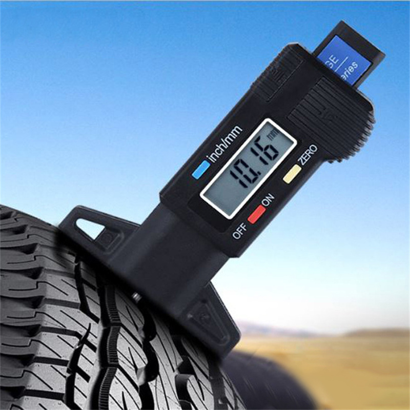 Digital Tread Depth Gauge For Car Tyre Tire Meter Thickness Gauges