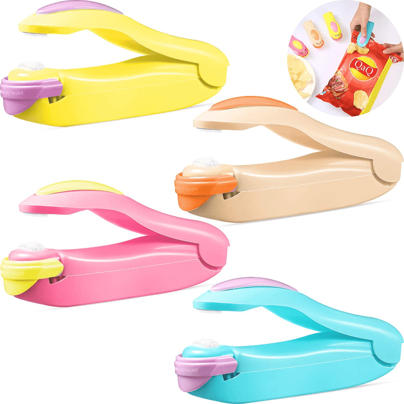 Portable Mini Food Bag Sealer - Keep Your Snacks Fresh And Crispy - Easy To Use Kitchen Accessory
Portable Mini Food Bag Sealer - Keep Your Snacks Fresh And Crispy - Easy To Use Kitchen Accessory