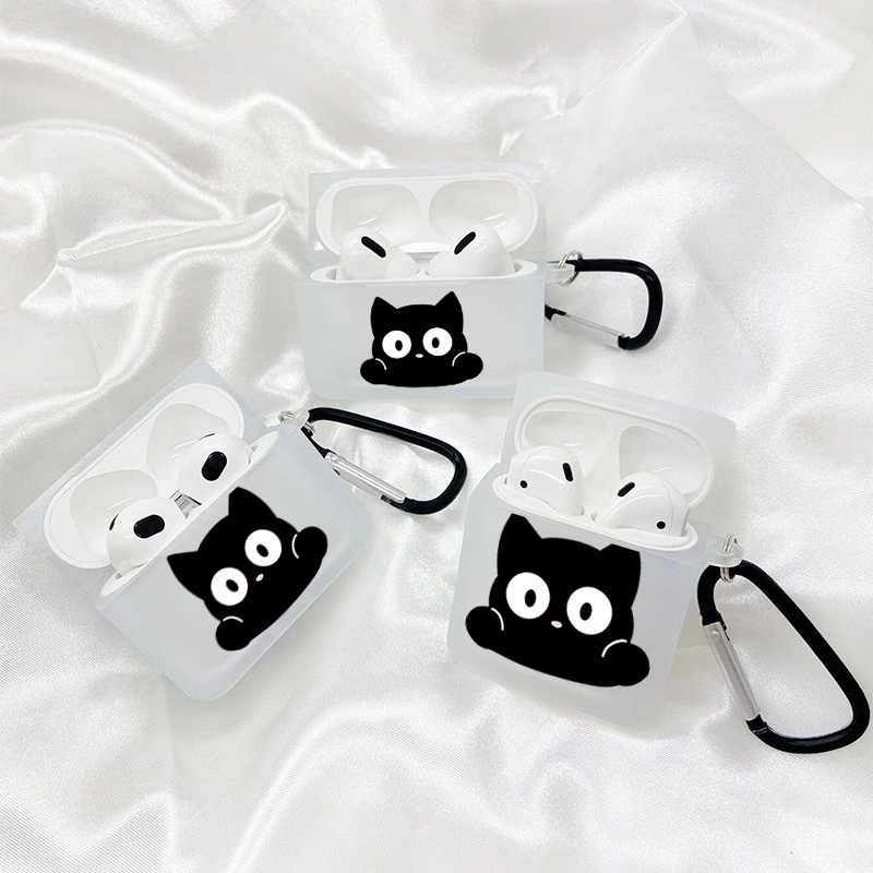 Cat Printed Earphone Protective Case, Silicone Earphone Case For Airpods 1/2/3, Airpods Pro 1/2/3
Cat Printed Earphone Protective Case, Silicone Earphone Case For Airpods 1/2/3, Airpods Pro 1/2/3