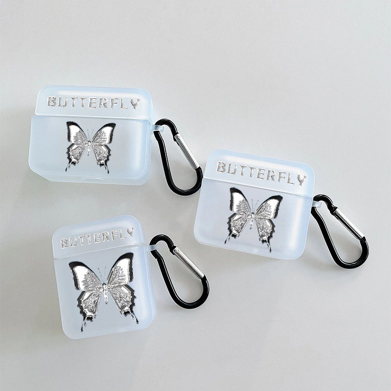 Butterfly Pattern Earphone Case For Airpods1/2, Airpods3, Airpods Pro Airpods Pro (2nd Generation), Good Quality And Durable Case For Men And Women Girls Boys Nice Small Gift
Butterfly Pattern Earphone Case For Airpods1/2, Airpods3, Airpods Pro Airpods Pro (2nd Generation), Good Quality And Durable Case For Men And Women Girls Boys Nice Small Gift