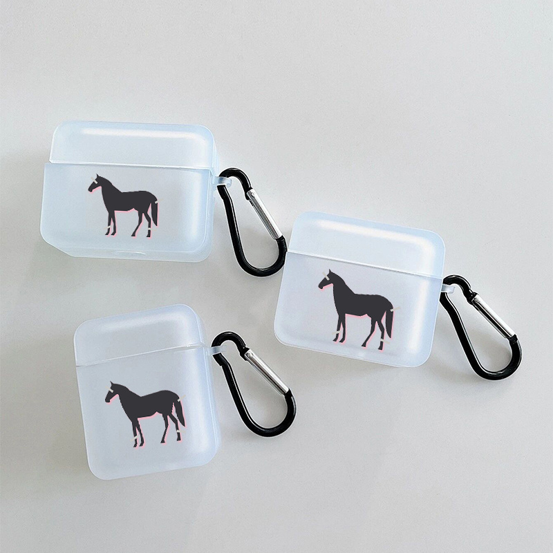 Black Horse Graphic Pattern Earphone Case For Airpods1/2, Airpods 3, Airpods Pro, Airpods Pro (2nd Generation)
Black Horse Graphic Pattern Earphone Case For Airpods1/2, Airpods 3, Airpods Pro, Airpods Pro (2nd Generation)