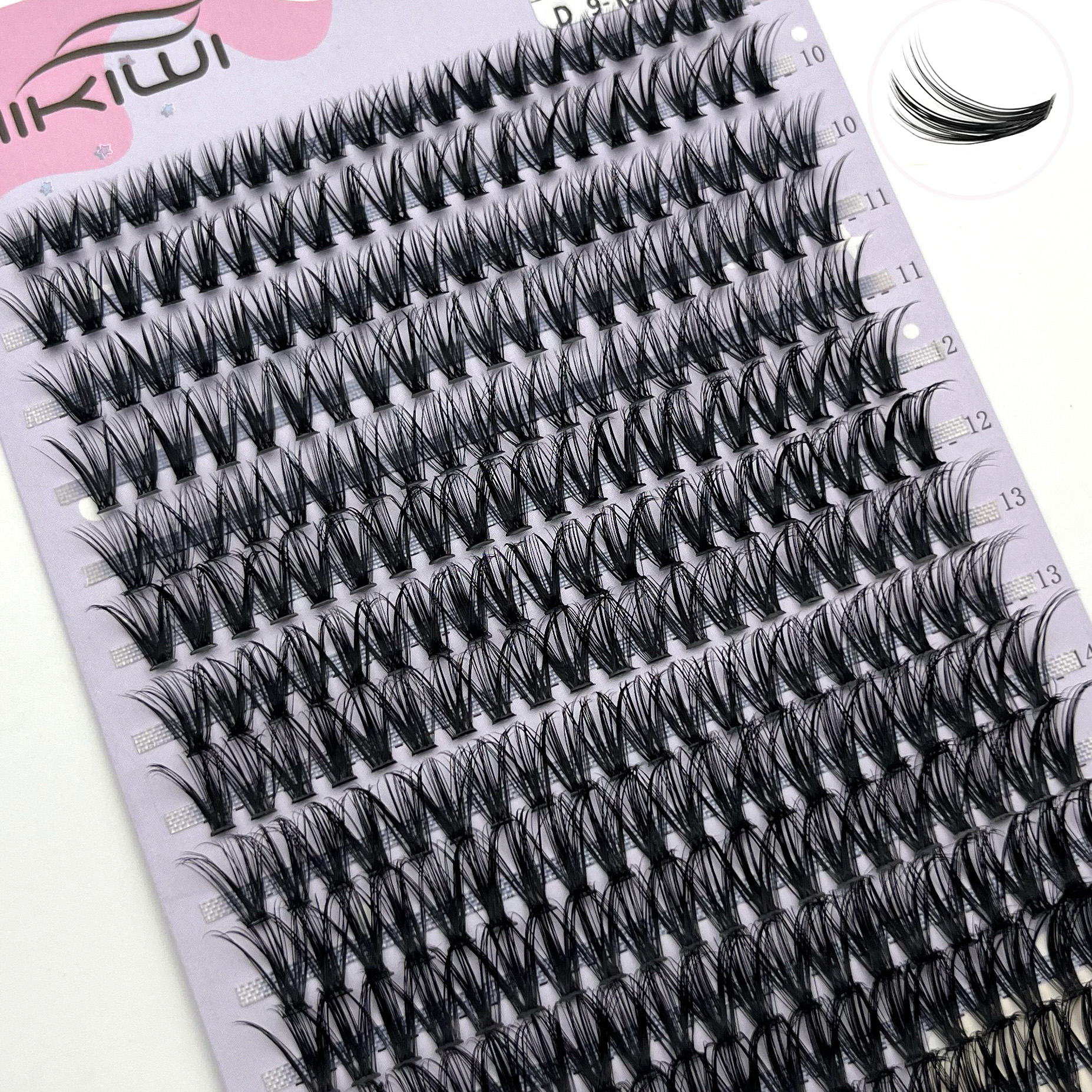 

280pcs 30/40d 9-16mm Mix D Cluster Lashes Individual Lashes Lash Extensions Clusters Lashes Soft&natural False Eyelashes Individual Diy Eyelash Extension