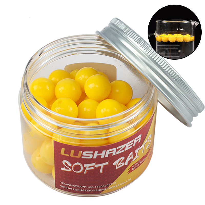 50pcs Lushazer Soft Fishing Lures - 8/10/14mm Artificial Corn Carp Floating Baits, , High , High-quality Silicone, Great For Freshwater Fishing, Fishing Bait
50pcs Lushazer Soft Fishing Lures - 8/10/14mm Artificial Corn Carp Floating Baits, , High , High-quality Silicone, Great For Freshwater Fishing, Fishing Bait
