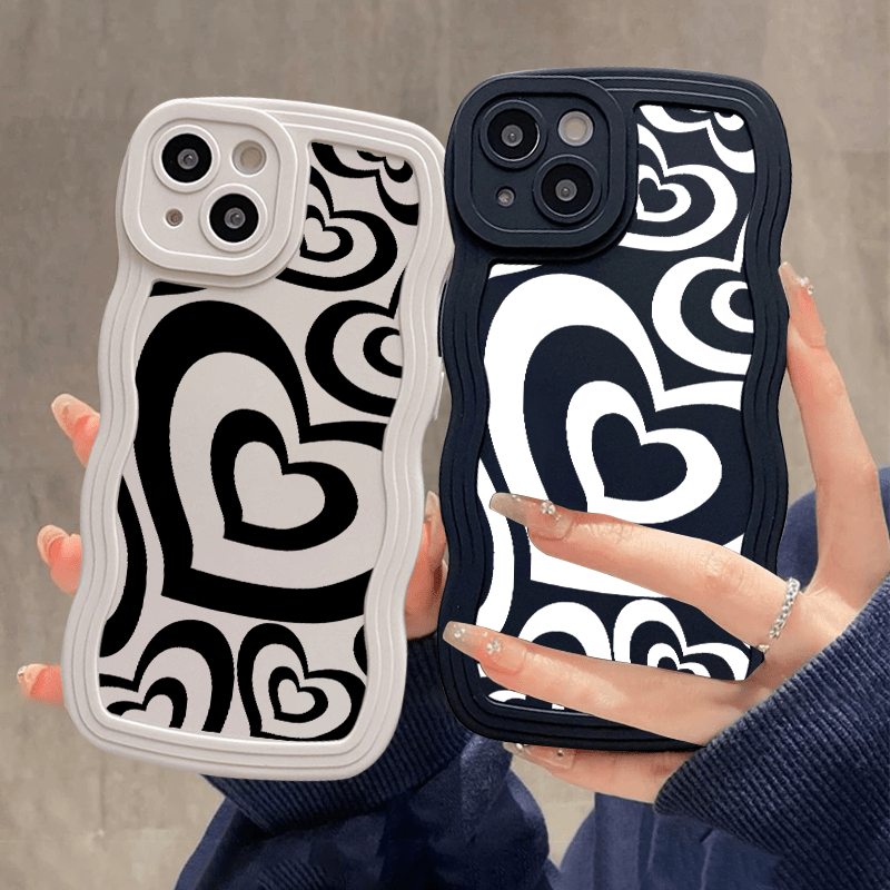 2pcs The Heart Graphic Luxury Phone Case For Iphone 11 14 13 12 Pro Max Xr Xs 7 8 Plus Shockproof Cases Fall Bumper Back Soft Matte Lens Protection Cover Pattern Cases
2pcs The Heart Graphic Luxury Phone Case For Iphone 11 14 13 12 Pro Max Xr Xs 7 8 Plus Shockproof Cases Fall Bumper Back Soft Matte Lens Protection Cover Pattern Cases