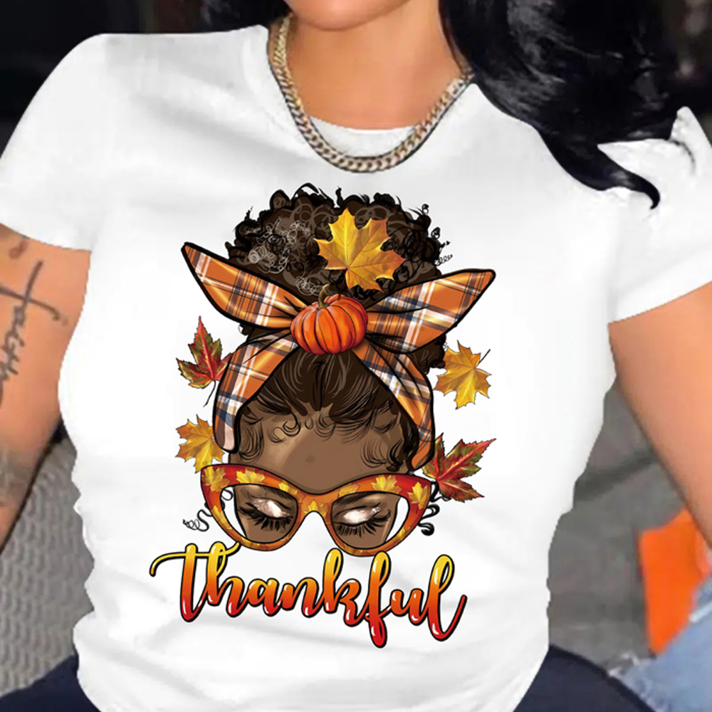 Cartoon & Letter Print Crew Neck T-shirt, Casual Short Sleeve Top For Spring & Summer, Women's Clothing
Cartoon & Letter Print Crew Neck T-shirt, Casual Short Sleeve Top For Spring & Summer, Women's Clothing