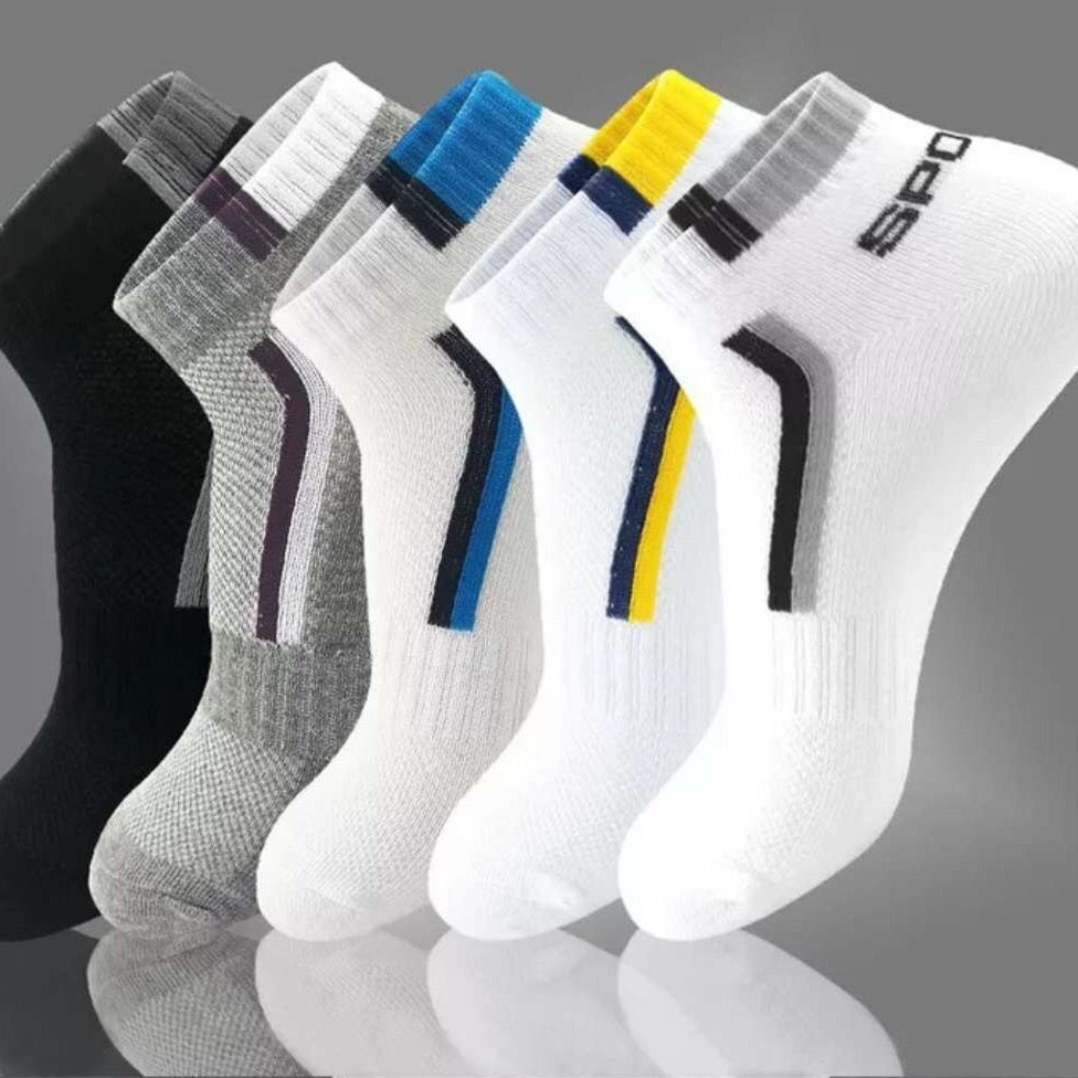 5/10 Pairs Of Men's Breathable Mesh Sport Socks, Comfy Non Slip Soft Socks For Men's Outdoor Basketball Fitness Training
5/10 Pairs Of Men's Breathable Mesh Sport Socks, Comfy Non Slip Soft Socks For Men's Outdoor Basketball Fitness Training