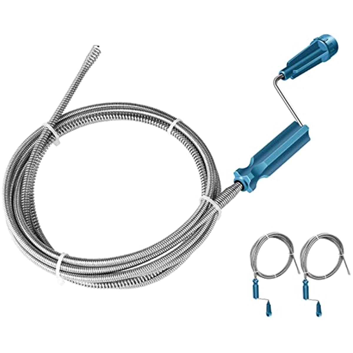 Stainless Steel Flexible Pipe Cleaning Shaft, 5.5mm X 102.36 Inch - With Cleaning Hook For Shops, Pipe Cleaning Shafts
Stainless Steel Flexible Pipe Cleaning Shaft, 5.5mm X 102.36 Inch - With Cleaning Hook For Shops, Pipe Cleaning Shafts