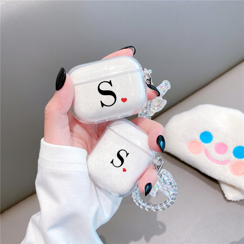 S Graphic Earphone Case For Airpods 1/2/3, Airpods Pro 1/2, Gift For Birthday, Girlfriend, Boyfriend, Friend Or Yourself
S Graphic Earphone Case For Airpods 1/2/3, Airpods Pro 1/2, Gift For Birthday, Girlfriend, Boyfriend, Friend Or Yourself