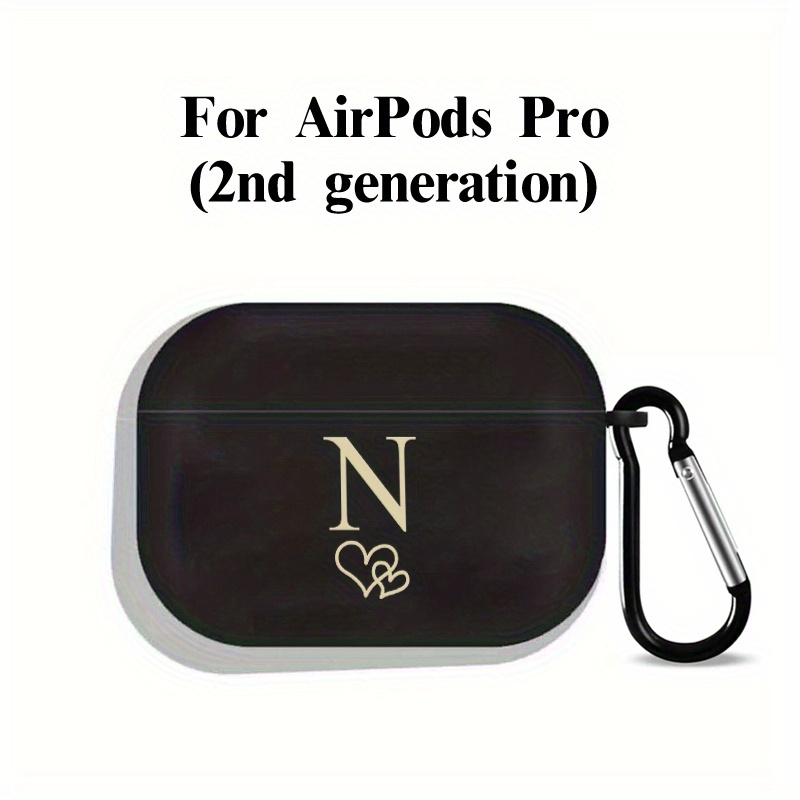 N Graphic Headphone Case For Airpods1/2, Airpods3, Airpods Pro, Airpods Pro (2nd Generation), Gift For Birthday, Girlfriend, Boyfriend, Friend Or Yourself, Pattern Black
N Graphic Headphone Case For Airpods1/2, Airpods3, Airpods Pro, Airpods Pro (2nd Generation), Gift For Birthday, Girlfriend, Boyfriend, Friend Or Yourself, Pattern Black