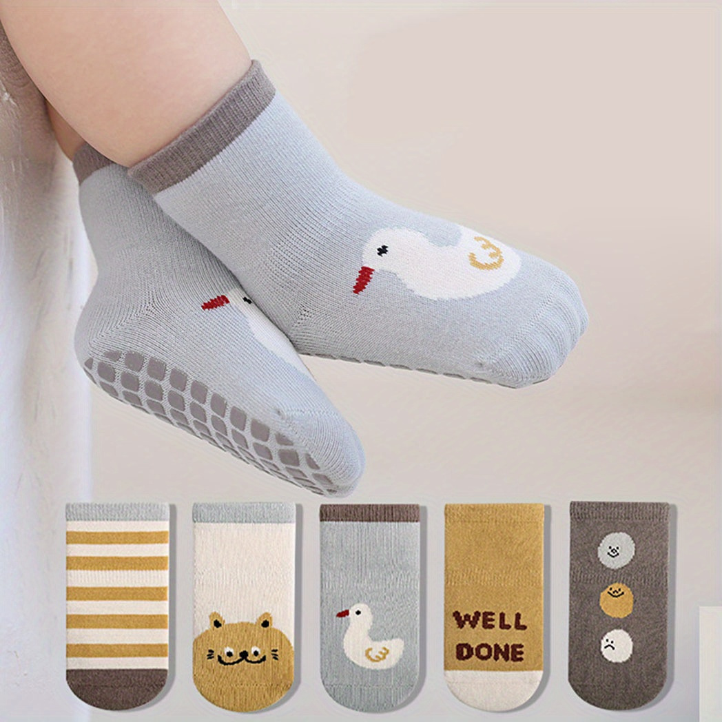 5 Pairs Boy Children's Spring And Autumn Floor Socks, Baby Spot Glue Non-slip Children's Cartoon Cute Floor Socks, Baby Toddler Socks
5 Pairs Boy Children's Spring And Autumn Floor Socks, Baby Spot Glue Non-slip Children's Cartoon Cute Floor Socks, Baby Toddler Socks