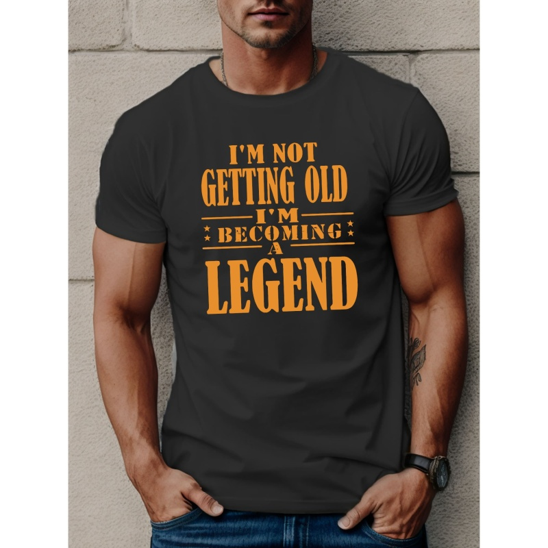 I'm Not Getting Old Print T Shirt, Tees For Men, Casual Short Sleeve T-shirt For Summer
I'm Not Getting Old Print T Shirt, Tees For Men, Casual Short Sleeve T-shirt For Summer
