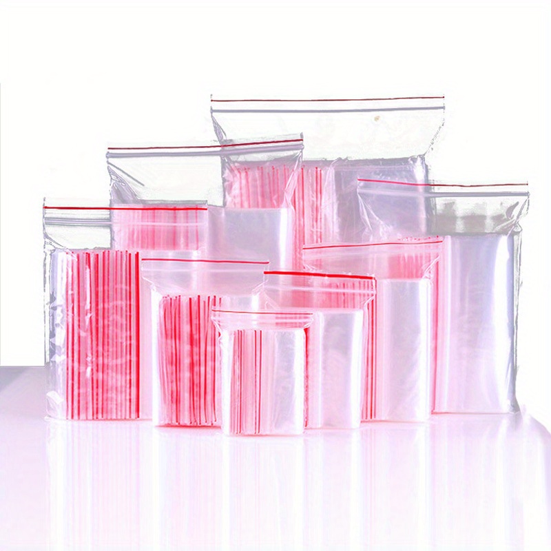 100pcs Zipper Packaging Bags, Plastic Bags Of Various Sizes, Transparent Seal Bags, Suitable For Fabrics, Jewelry, Small Items, Food Seal Bags
100pcs Zipper Packaging Bags, Plastic Bags Of Various Sizes, Transparent Seal Bags, Suitable For Fabrics, Jewelry, Small Items, Food Seal Bags
