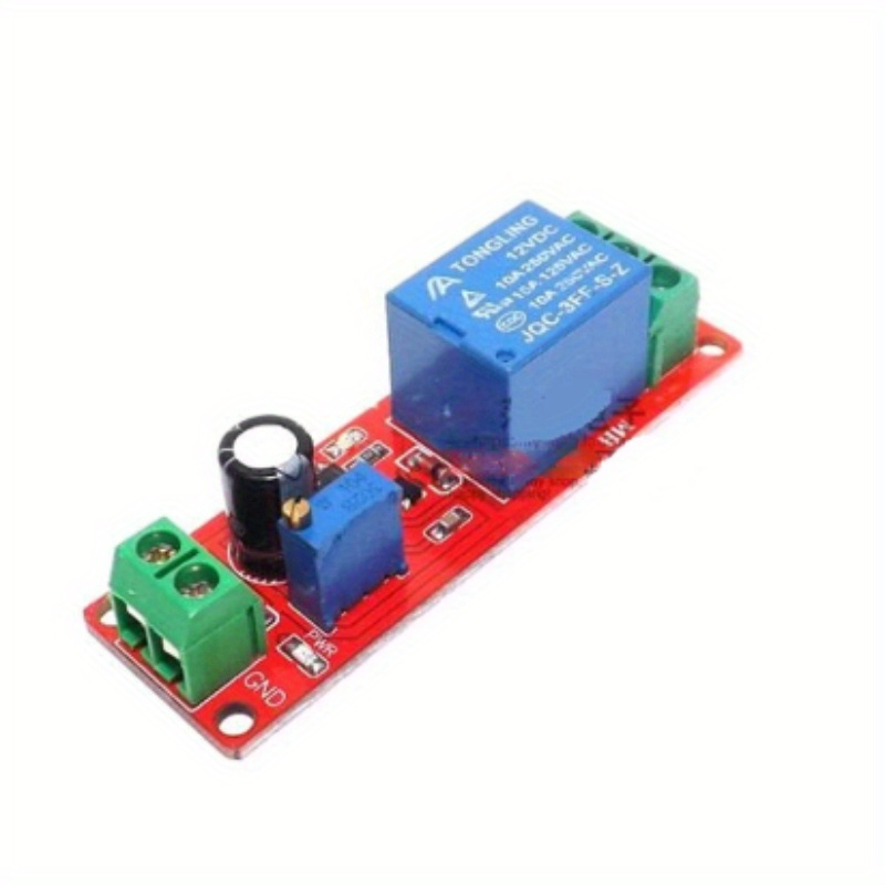 Ne555 1pc Timer Switch Adjustable Module, Time Delay Relay Module, Dc 12v Delay Relay Shield
Ne555 1pc Timer Switch Adjustable Module, Time Delay Relay Module, Dc 12v Delay Relay Shield