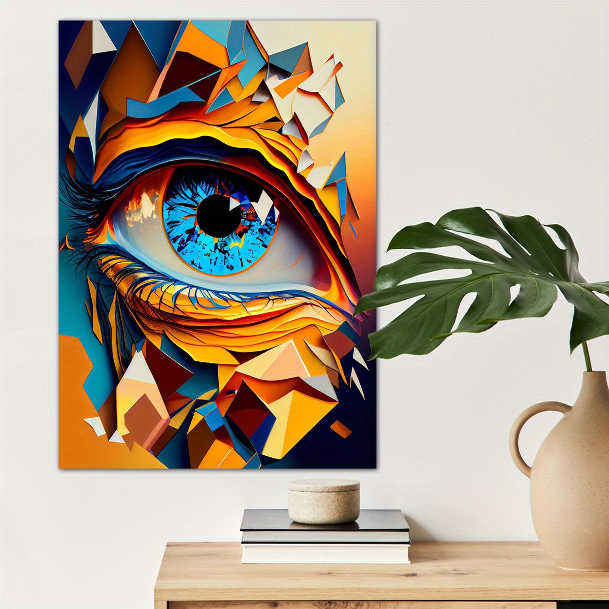 1pc Abstract Human Eye Canvas Wall Art For Home Decor, High Quality And Fans Wall Decor, Canvas Prints For Living Room Bedroom Bathroom Kitchen Office Cafe Decor, Perfect Gift And Decoration
1pc Abstract Human Eye Canvas Wall Art For Home Decor, High Quality And Fans Wall Decor, Canvas Prints For Living Room Bedroom Bathroom Kitchen Office Cafe Decor, Perfect Gift And Decoration