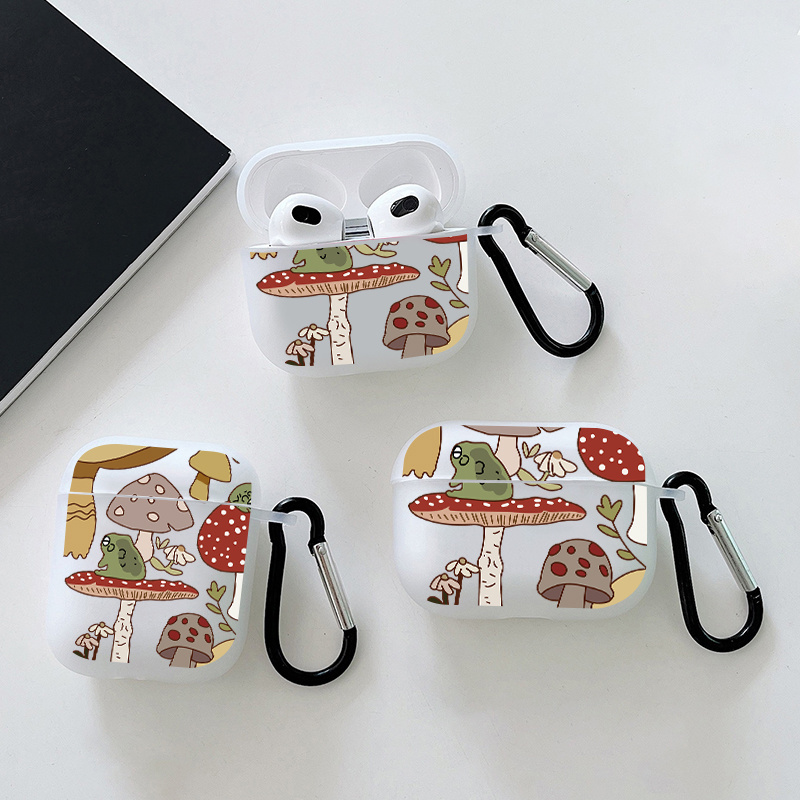Mashroom Graphic Protective Earphone Case For Airpods 1/2/3, For Airpods Pro 1/2, Gift For Birthday, Girlfriend, Boyfriend Or Yourself
Mashroom Graphic Protective Earphone Case For Airpods 1/2/3, For Airpods Pro 1/2, Gift For Birthday, Girlfriend, Boyfriend Or Yourself