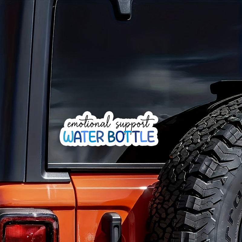 1pc Emotional Support Water Bottle Sticker Vinyl Decals Self-adhesive Sticker For Decorating Laptop Car Truck Skateboard Water Bottle
1pc Emotional Support Water Bottle Sticker Vinyl Decals Self-adhesive Sticker For Decorating Laptop Car Truck Skateboard Water Bottle