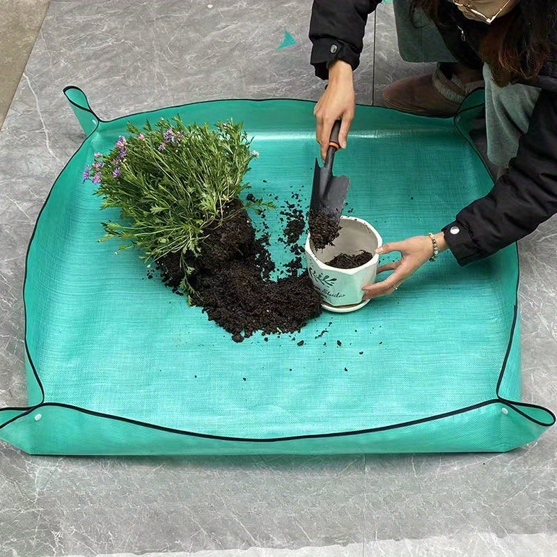 Waterproof Gardening Mat For Succulents & Plants - Plastic, Green, Ideal For Soil & Planting On And Lawns, , Soil Mixing
Waterproof Gardening Mat For Succulents & Plants - Plastic, Green, Ideal For Soil & Planting On And Lawns, , Soil Mixing