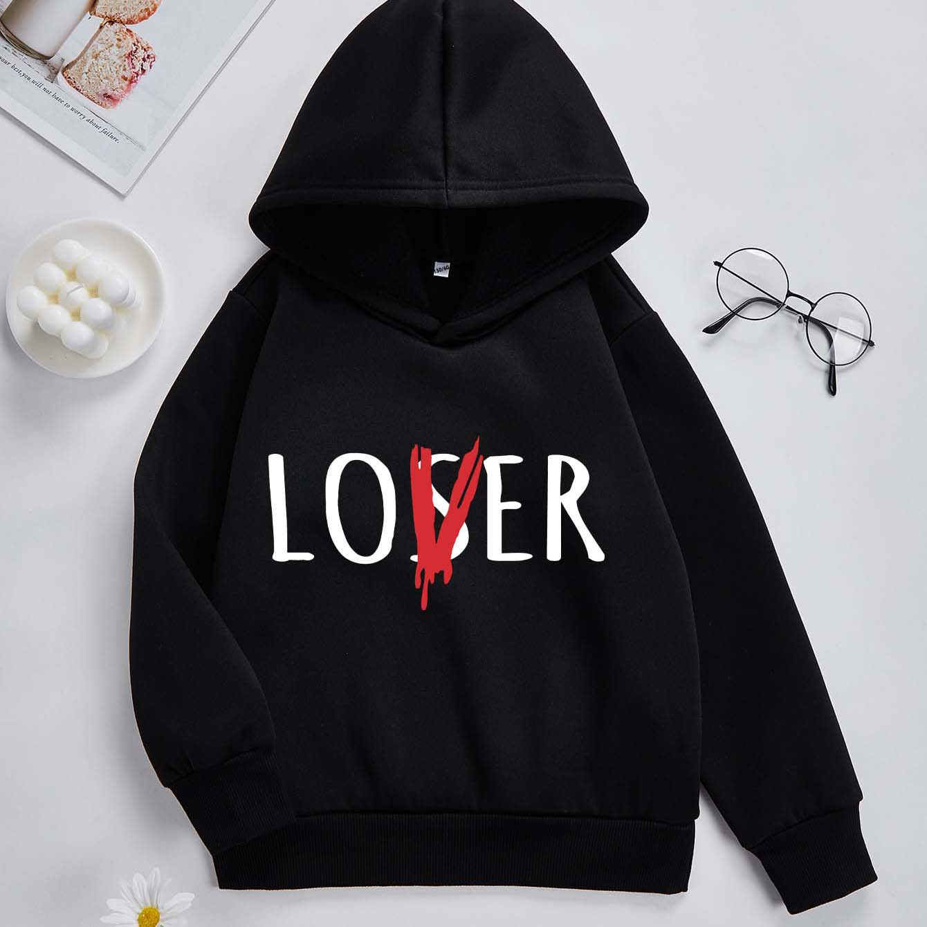 Lover Print Boys Kids Casual Hooded Sweatshirts, Long Sleeve Hoodie Tops Pullovers, Sports Shirts, Children's Clothing For Spring Autumn
Lover Print Boys Kids Casual Hooded Sweatshirts, Long Sleeve Hoodie Tops Pullovers, Sports Shirts, Children's Clothing For Spring Autumn