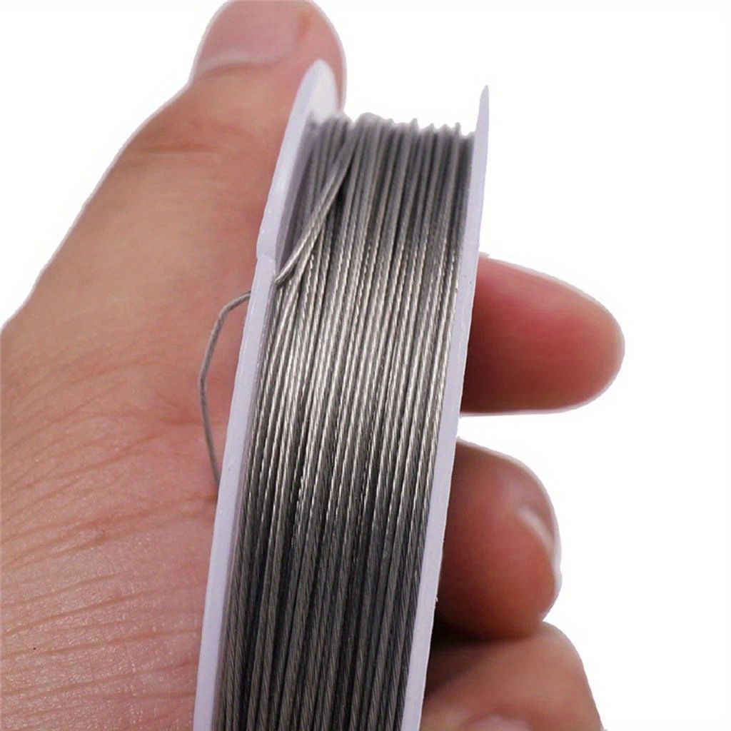 6-30m 0.3 - 0.8mm Stainless Steel Beaded Wire Beading Wire For Jewelry Making Jewelry Beading Wire
6-30m 0.3 - 0.8mm Stainless Steel Beaded Wire Beading Wire For Jewelry Making Jewelry Beading Wire