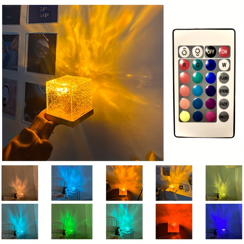 1pc New Hot Usb Square Night Light, Cube Decorative Night Lamp, Square Crystal Table Lamp
1pc New Hot Usb Square Night Light, Cube Decorative Night Lamp, Square Crystal Table Lamp