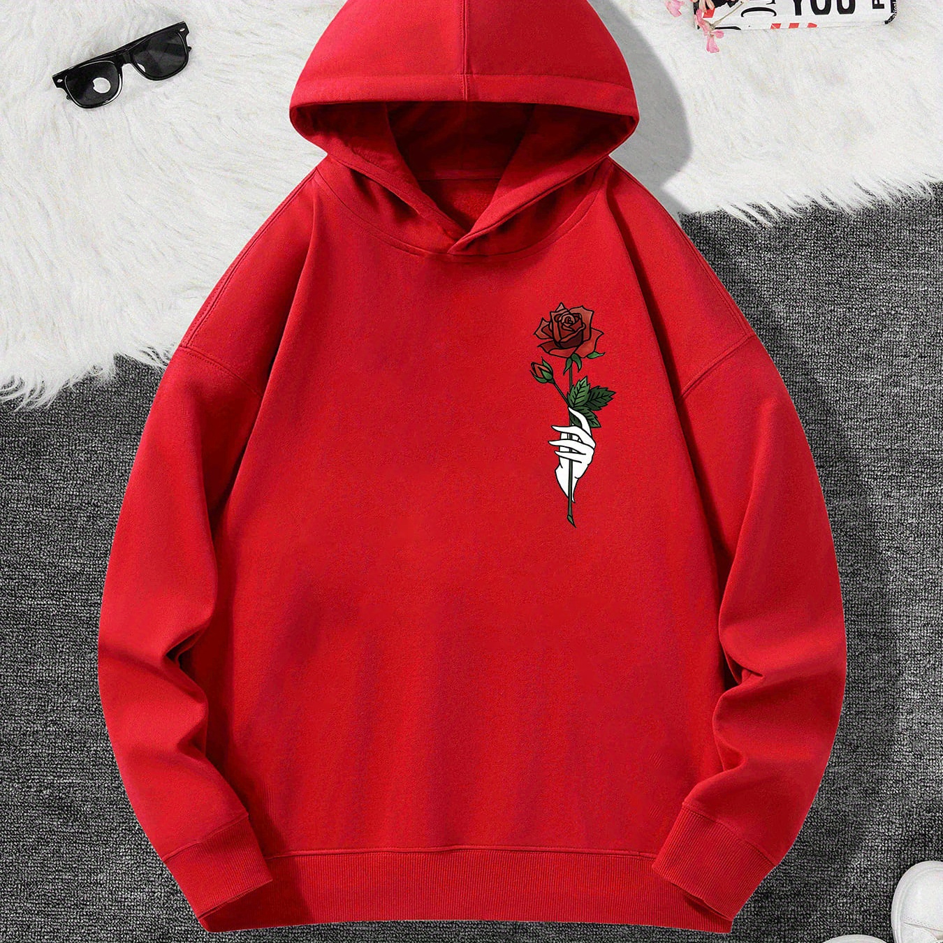 Valentine's Day Love Heart Hoodie For - Cozy Polyester, Long Sleeve Pullover With Casual Fit & Machine Washable
Valentine's Day Love Heart Hoodie For - Cozy Polyester, Long Sleeve Pullover With Casual Fit & Machine Washable